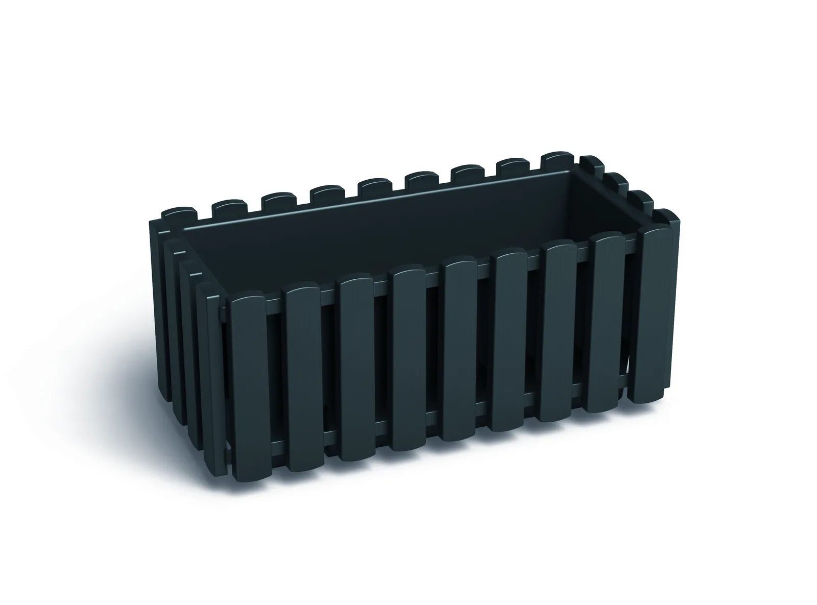 Balkongkasse DDEF400 Boardee Fencycase – antrasitt — hovedbilde