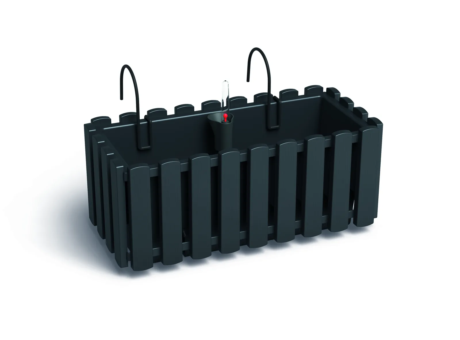 Balkongkasse DDEF400W Boardee Fencycase W – antrasitt — hovedbilde