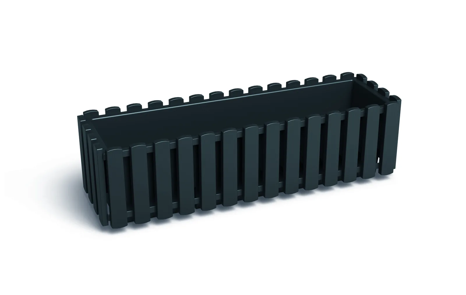 Balkongkasse DDEF600 Boardee Fencycase – antrasitt — hovedbilde