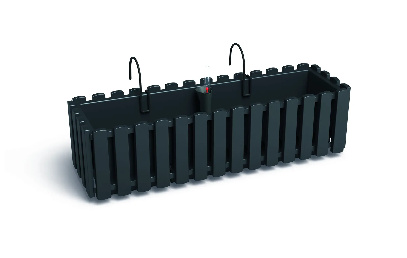 Balkongkasse DDEF600W Boardee Fencycase W – antrasitt — hovedbilde