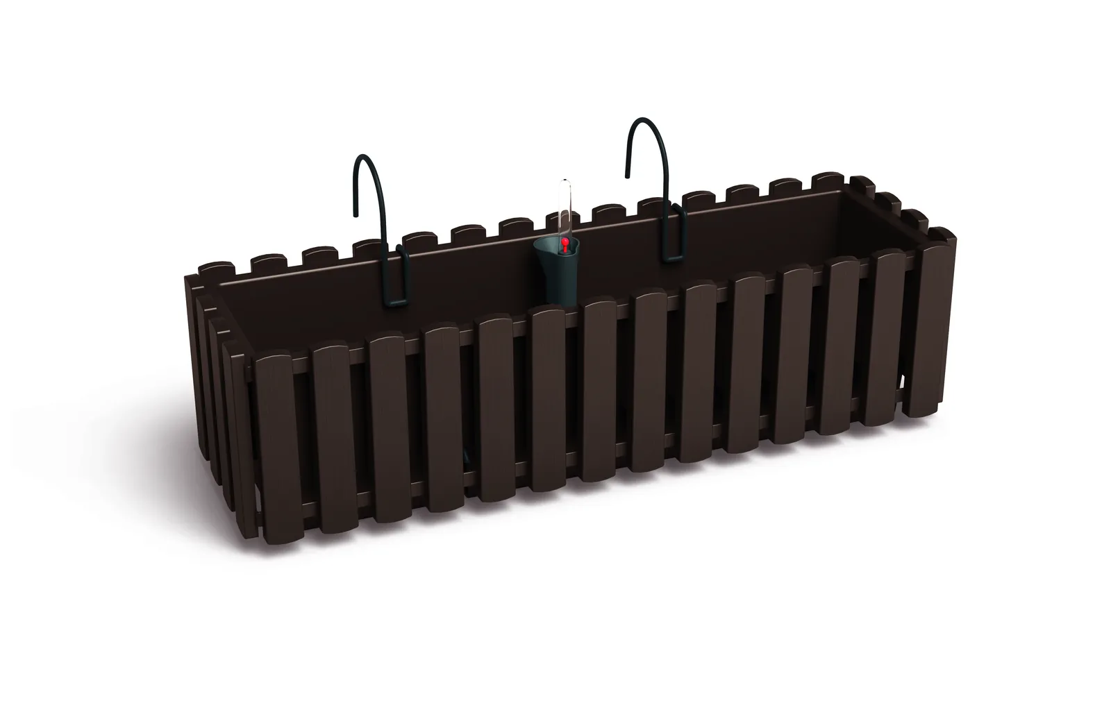 Balkongkasse DDEF600W Boardee Fencycase W – brun — hovedbilde