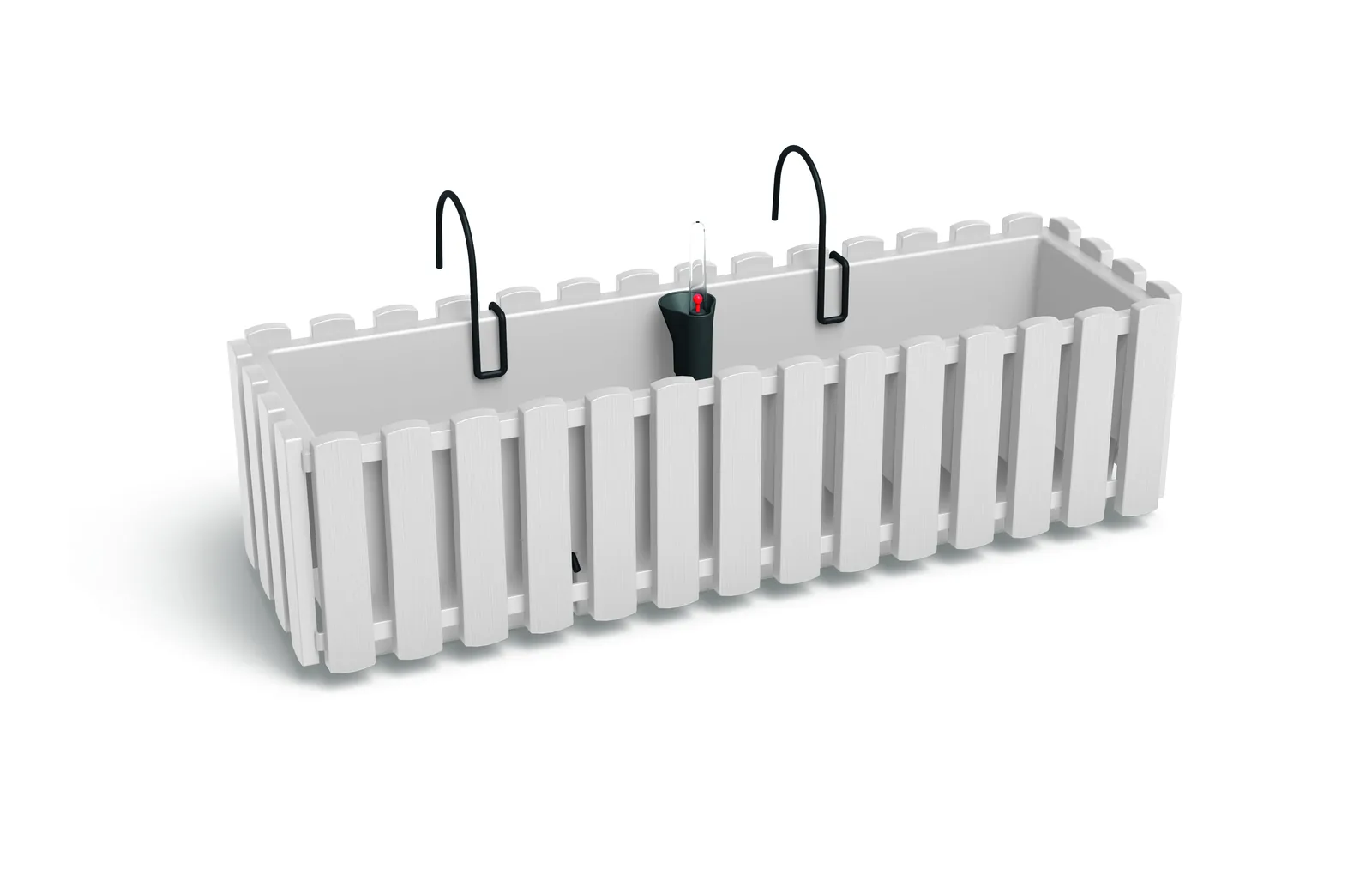 Balkongkasse DDEF600W Boardee Fencycase W – hvit — hovedbilde