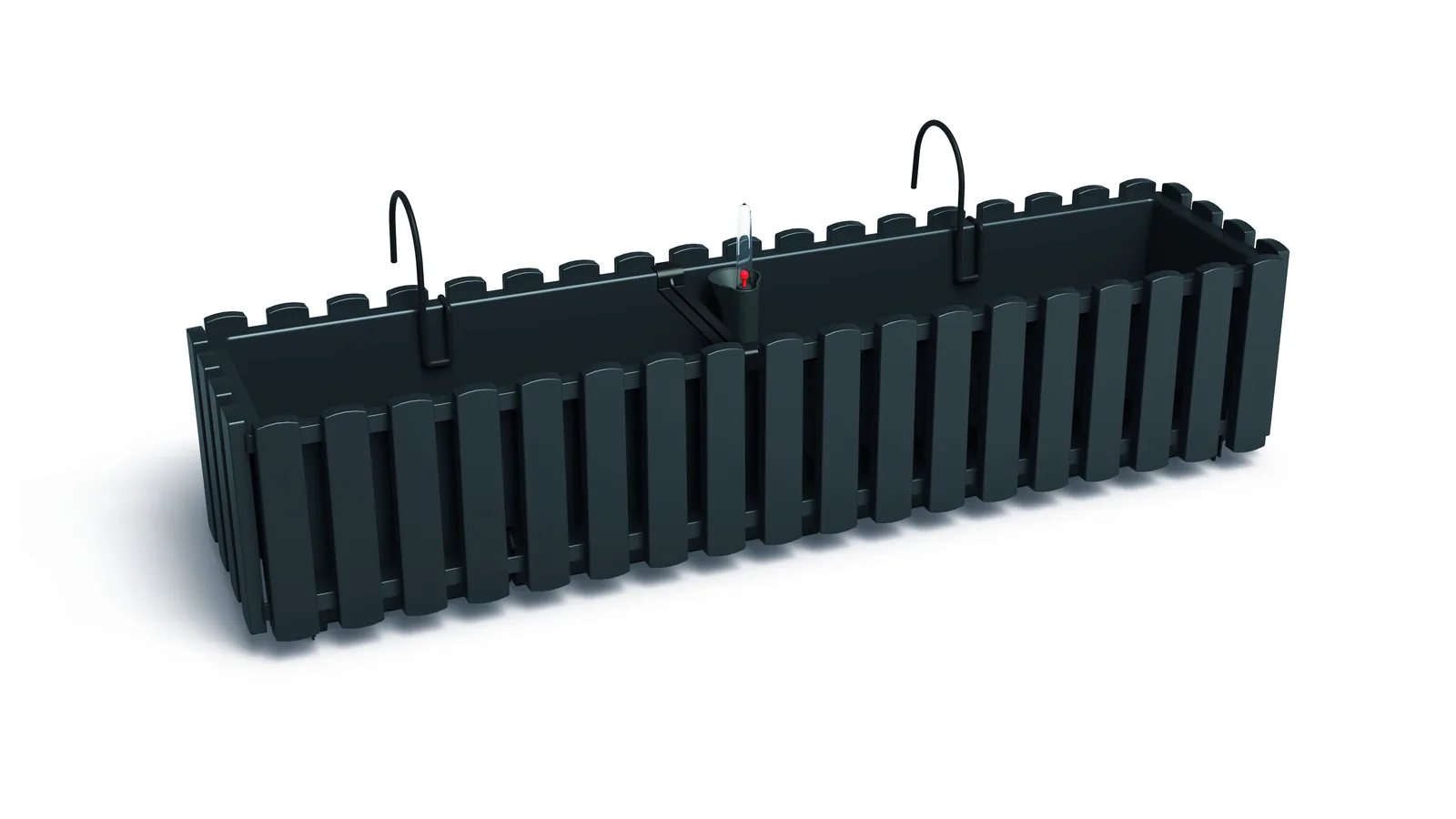Balkongkasse DDEF750W Boardee Fencycase W – antrasitt — hovedbilde