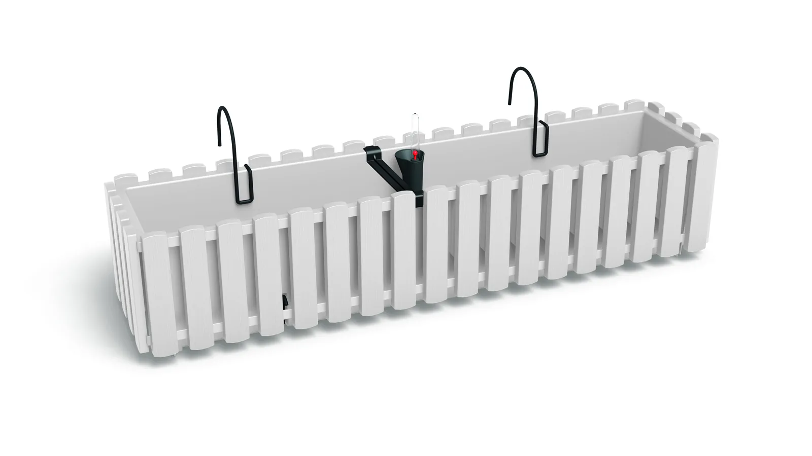 Balkongkasse DDEF750W Boardee Fencycase W – hvit — hovedbilde