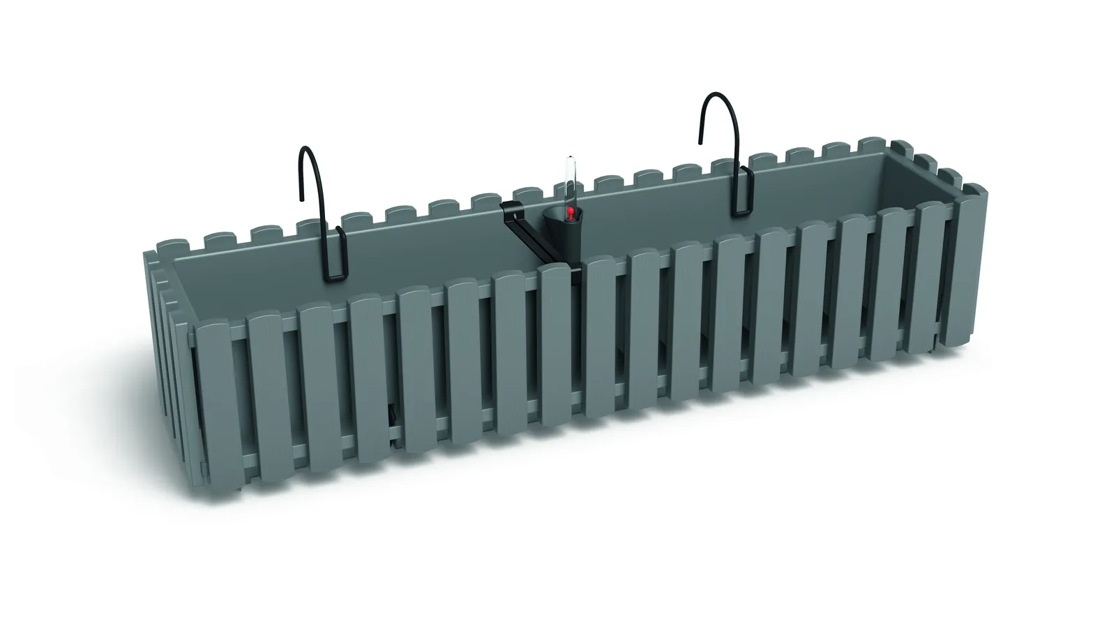 Balkongkasse DDEF750W Boardee Fencycase W – steingrå — hovedbilde