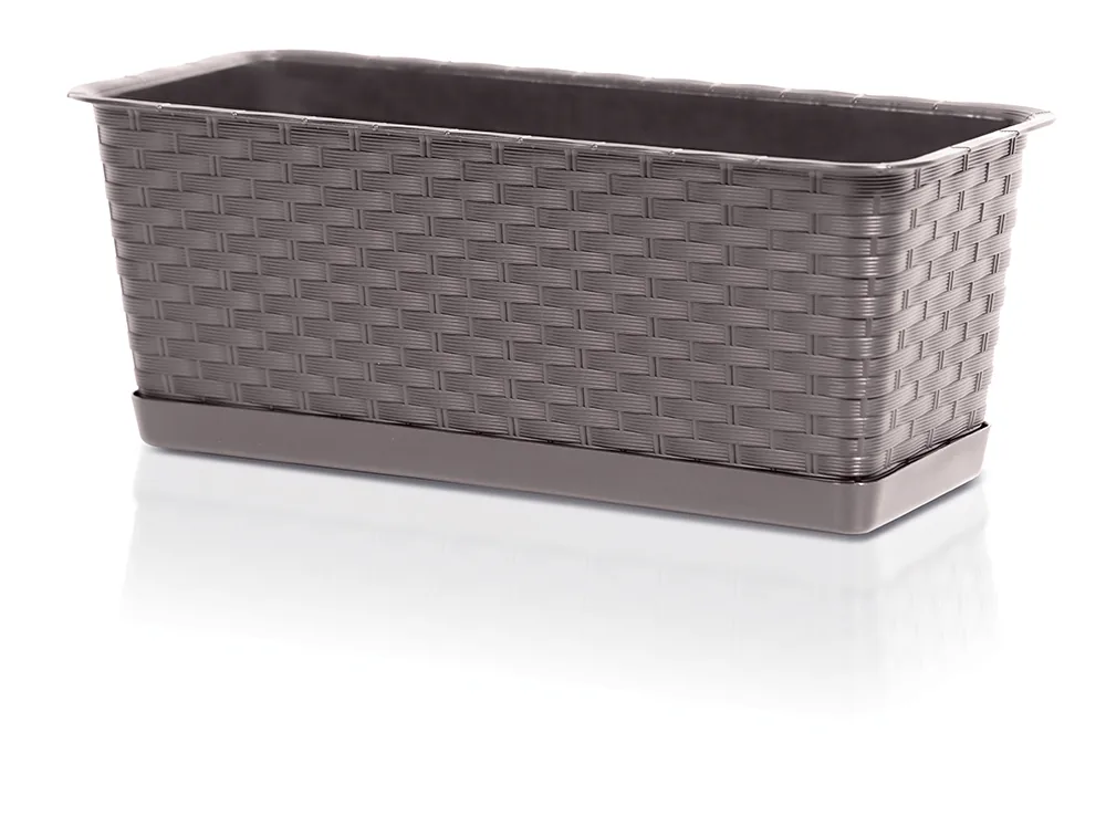 Balkongkasse ISR400P Ratolla Set – mokka — hovedbilde