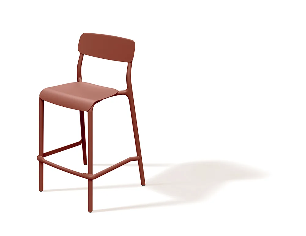 Barstol FRIK5510 Rimo – brent tegl — hovedbilde