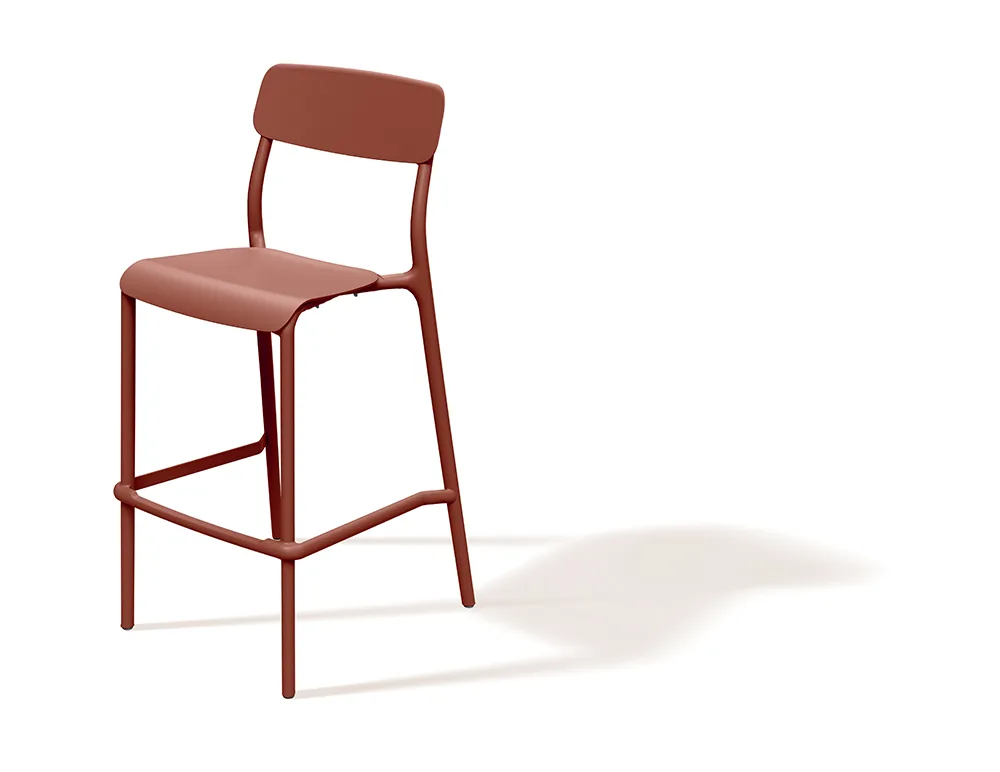 Barstol FRIK5511 Rimo – brent tegl — hovedbilde