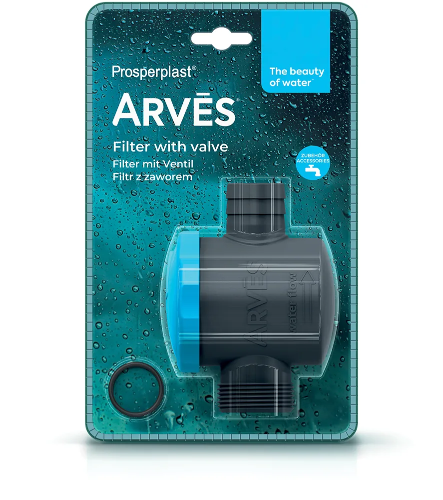 Filter med ventil RCANS6 Arves – lys basalt — hovedbilde
