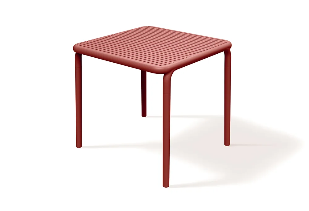 Hagebord FBRS888 Brene – retrorød — hovedbilde