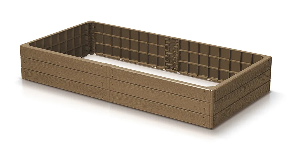 Høybed IBWR Base Woody – WPC natur (FSC) — hovedbilde
