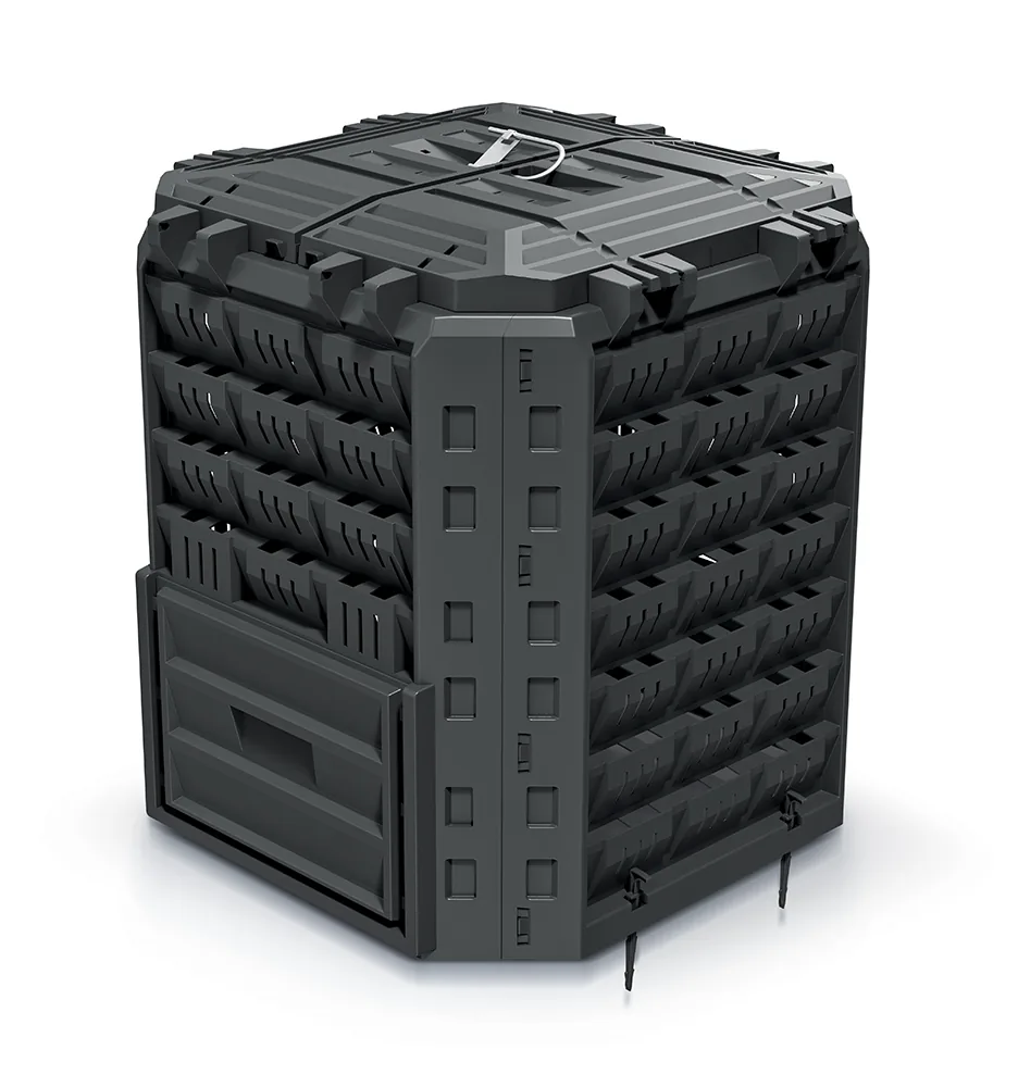 Kompostbinge IKCB310 Compobox – svart