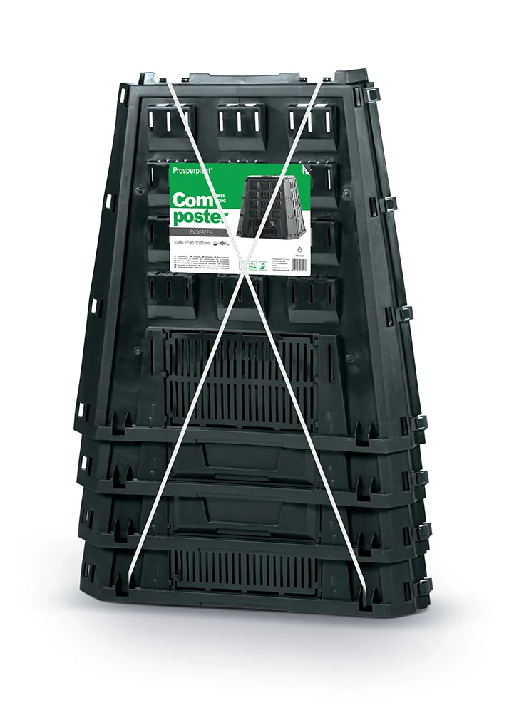 Kompostbinge IKEL420C Evocompo – svart