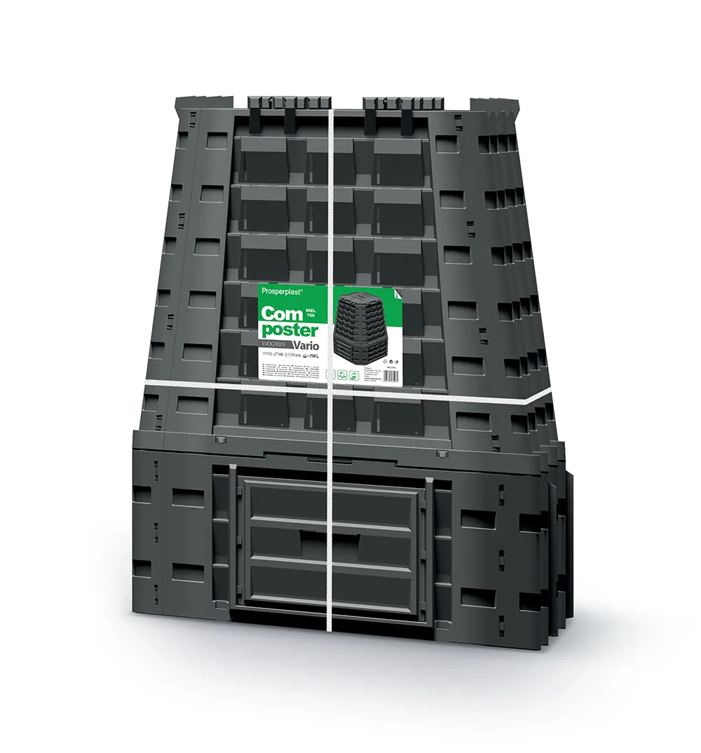 Kompostbinge IKEL750C Variocompo – svart — hovedbilde