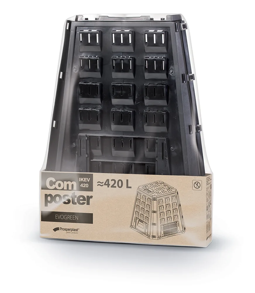 Kompostbinge IKEV420C Evocompo – svart — hovedbilde