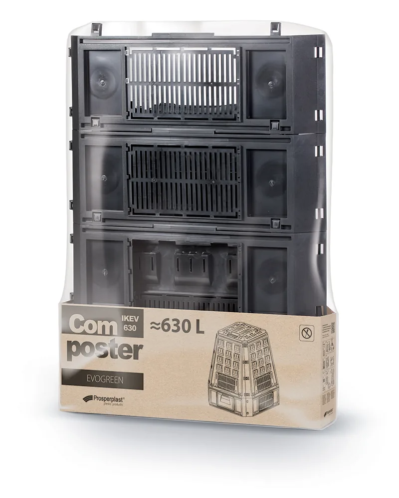 Kompostbinge IKEV630C Evocompo – svart — hovedbilde