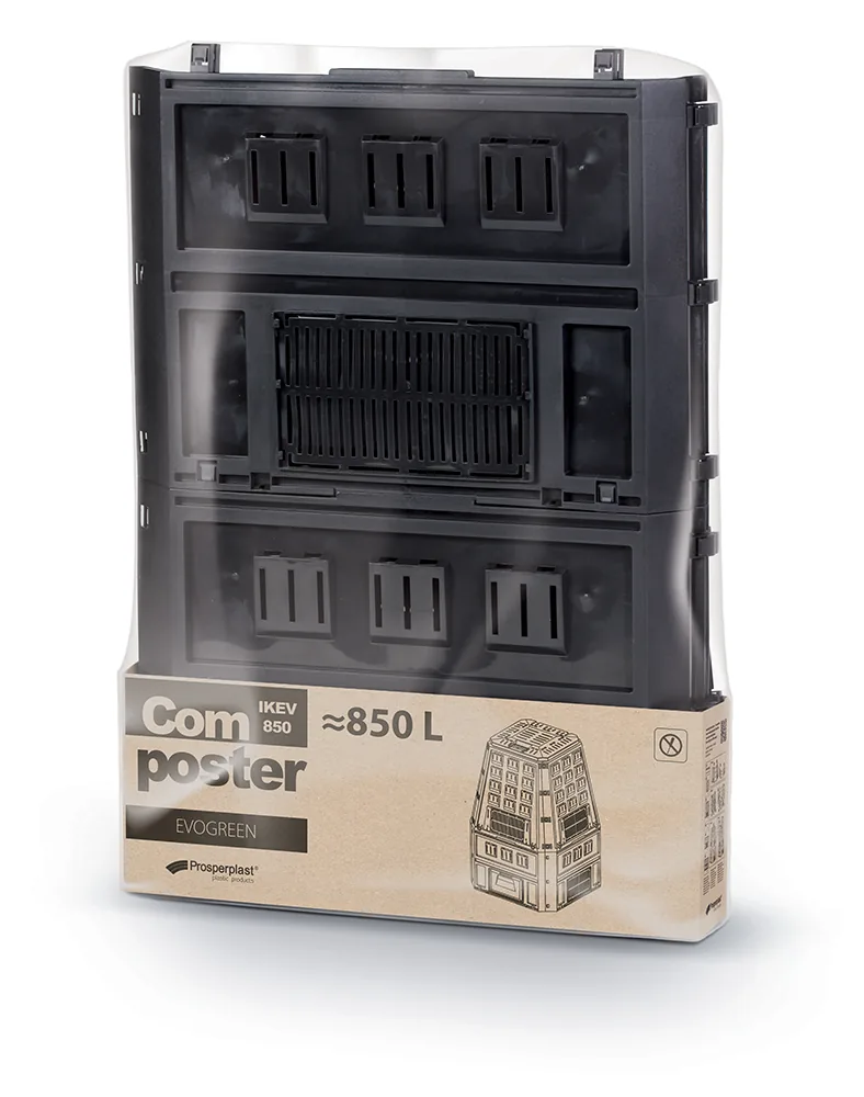 Kompostbinge IKEV850C Evocompo – svart — hovedbilde