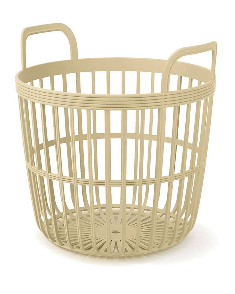 Kurv IKPIO430 Zoe – strågul — hovedbilde