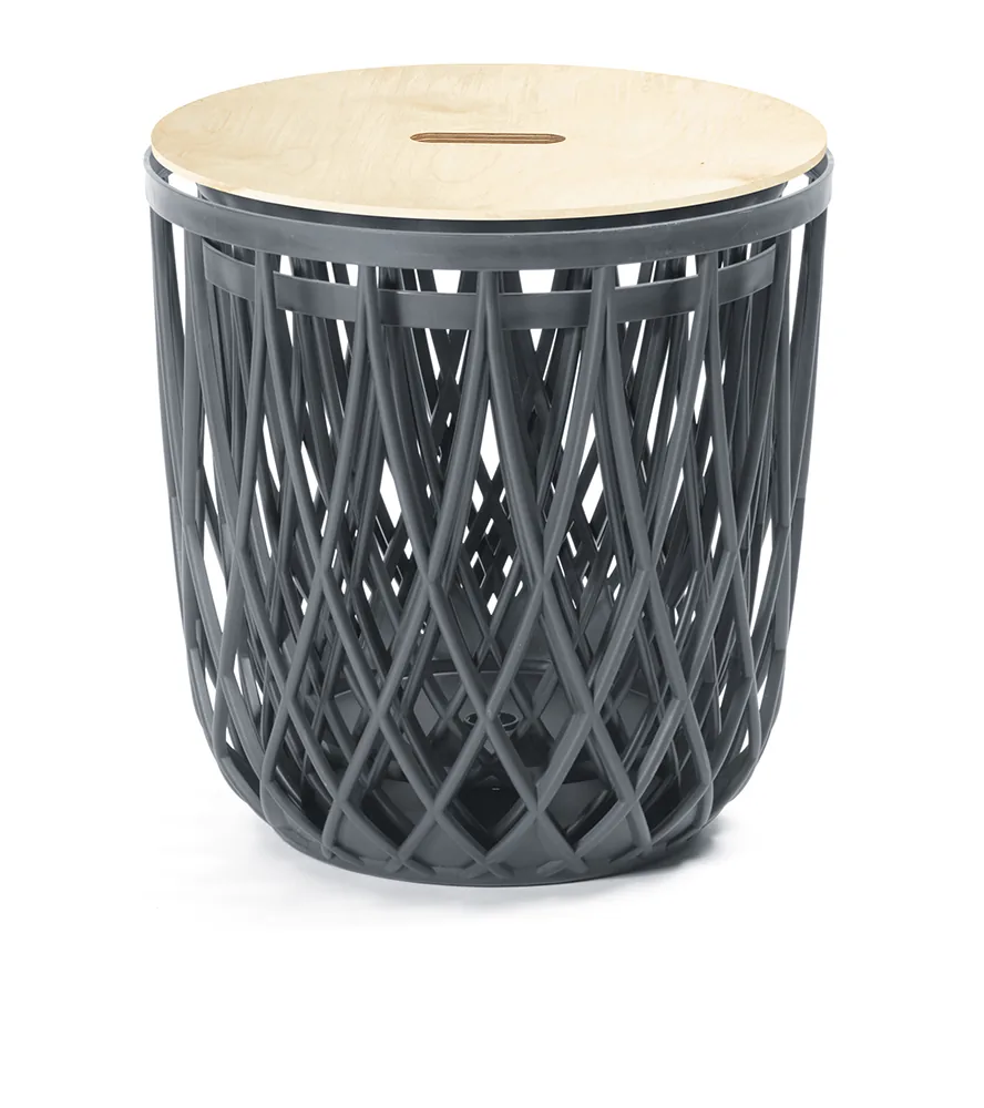 Kurv IKUBS3 Uniqubo Set3 – antrasitt — hovedbilde