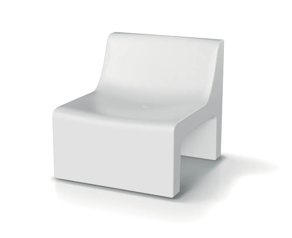 Lenestol FCOK787R Cone – hvit — hovedbilde
