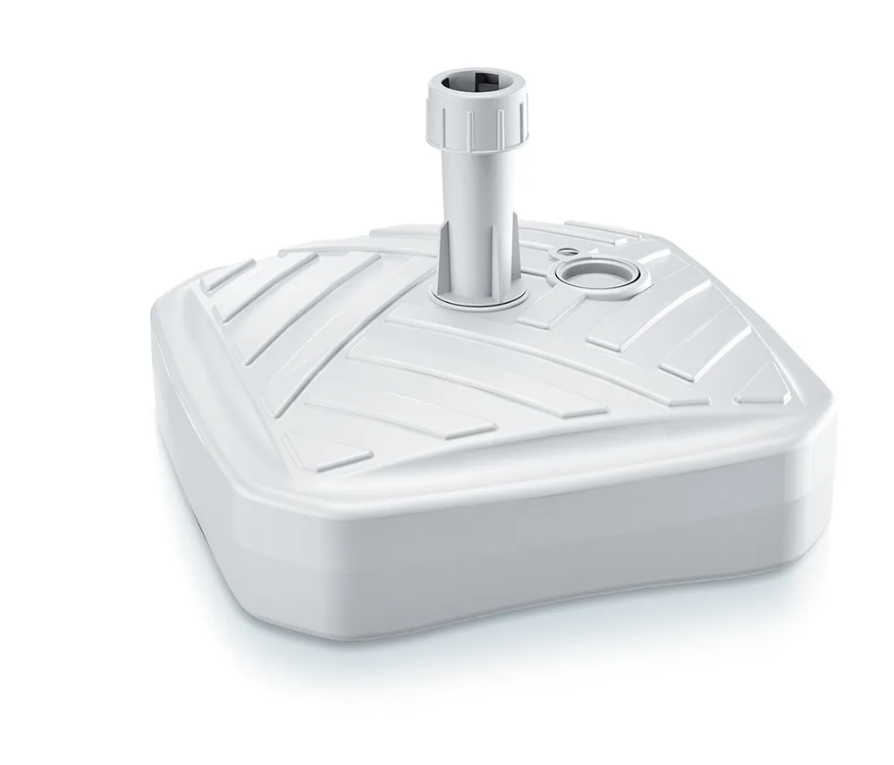 Parasollfot, firkantet MPKD Umbrella Base Board – hvit — hovedbilde