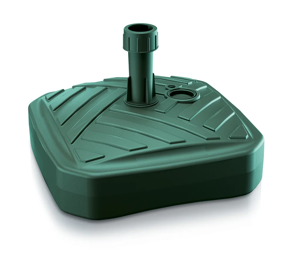 Parasollfot, firkantet MPKD Umbrella Base Board – skoggrønn — hovedbilde