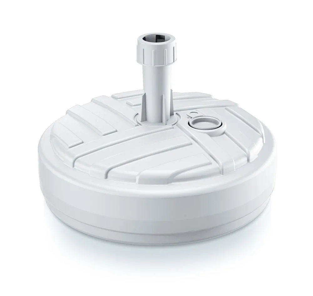Parasollfot, rund MPOD Umbrella Base Board – hvit — hovedbilde