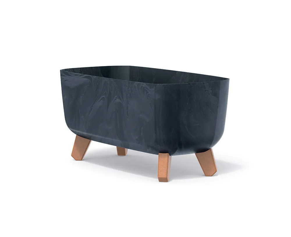 Plantekasse DGCL400E Gracia Case Beton Effect – antrasitt — hovedbilde