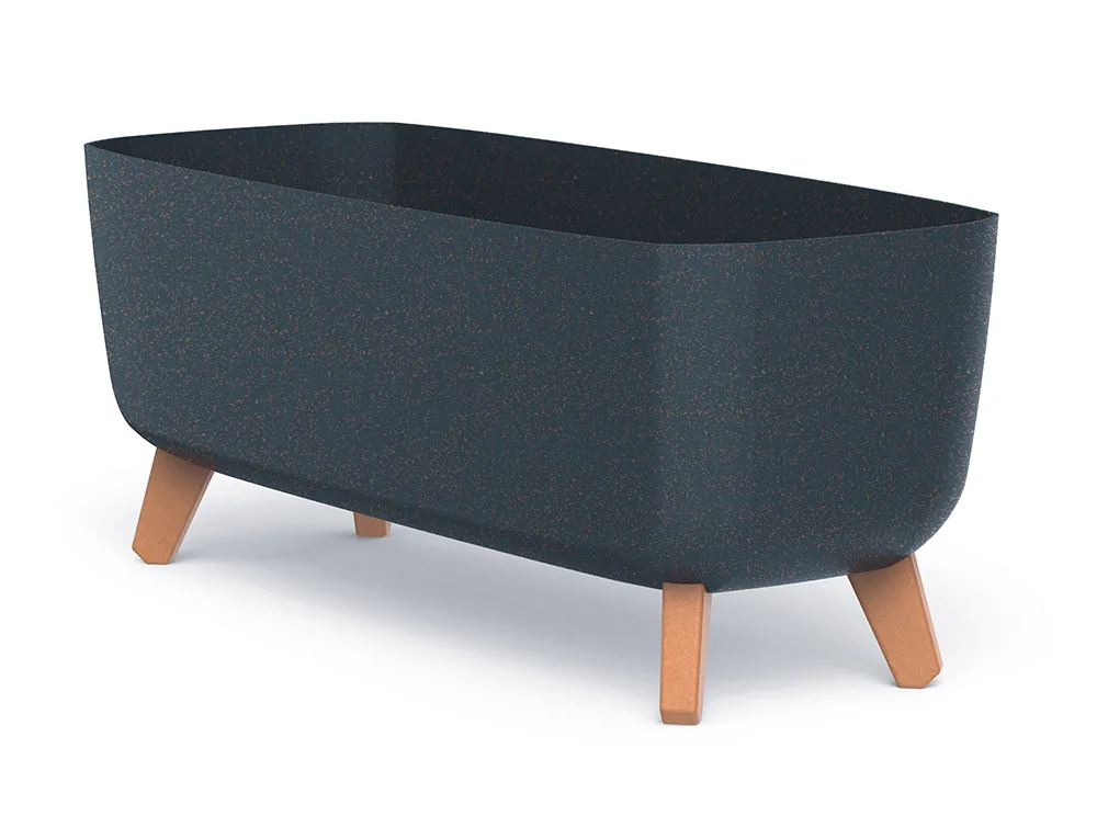 Plantekasse DGCL600W Gracia Case Wood – WPC antrasitt (FSC) — hovedbilde