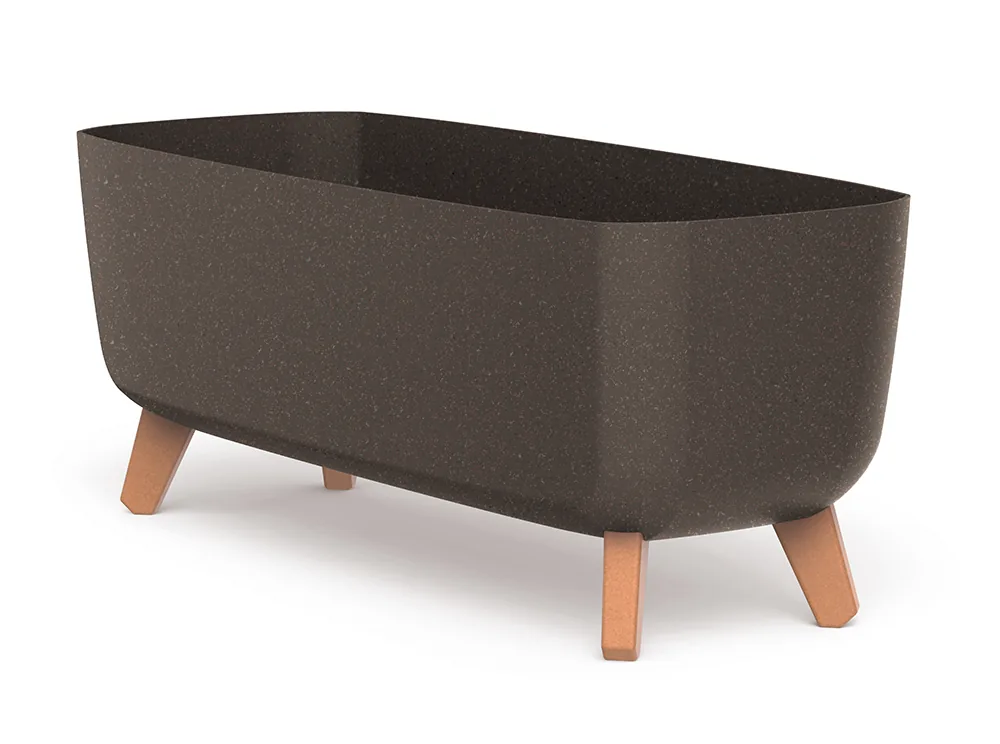 Plantekasse DGCL600W Gracia Case Wood – WPC kaffe (FSC) — hovedbilde