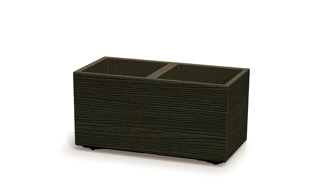 Plantekasse DMA600W Madera Case Wood – WPC kaffe (FSC) — hovedbilde