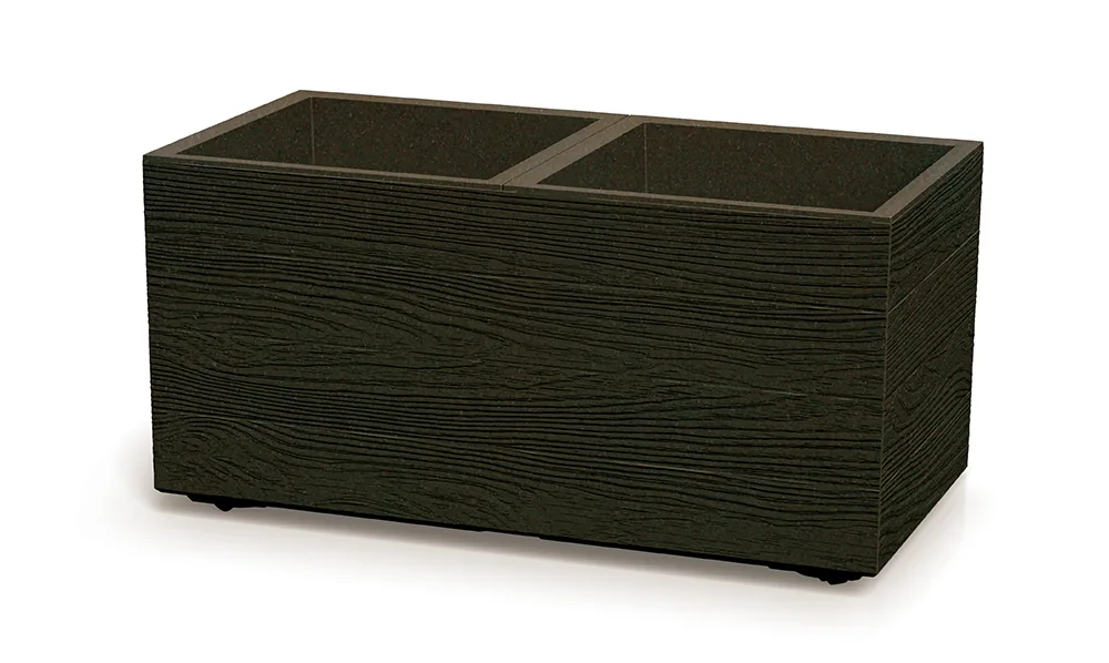 Plantekasse DMA800W Madera Case Wood – WPC kaffe (FSC) — hovedbilde