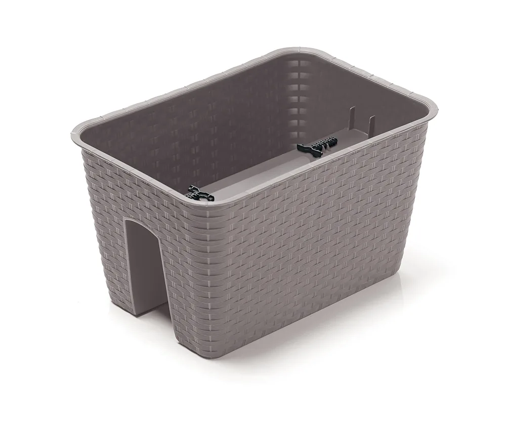Plantekasse DRLB400 Ratolla Square – mokka — hovedbilde
