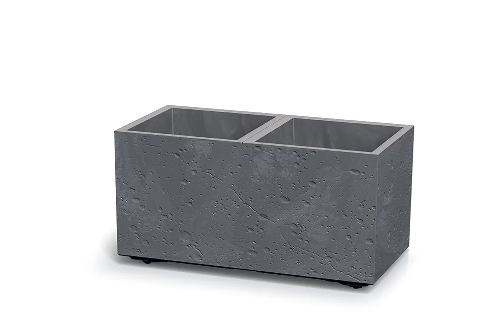 Plantekasse DSI600E Sierra Case Beton Effect – marengo — hovedbilde
