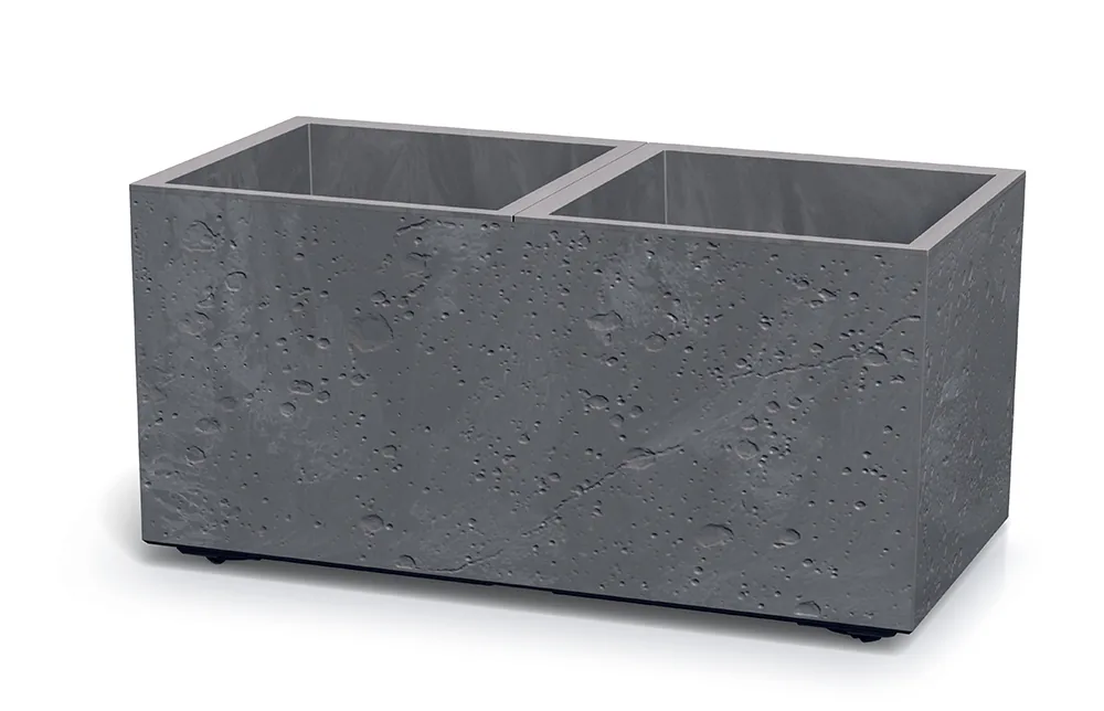 Plantekasse DSI800E Sierra Case Beton Effect – marengo — hovedbilde