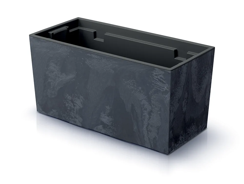 Plantekasse DUC400E Urbi Case Beton Effect – antrasitt — hovedbilde