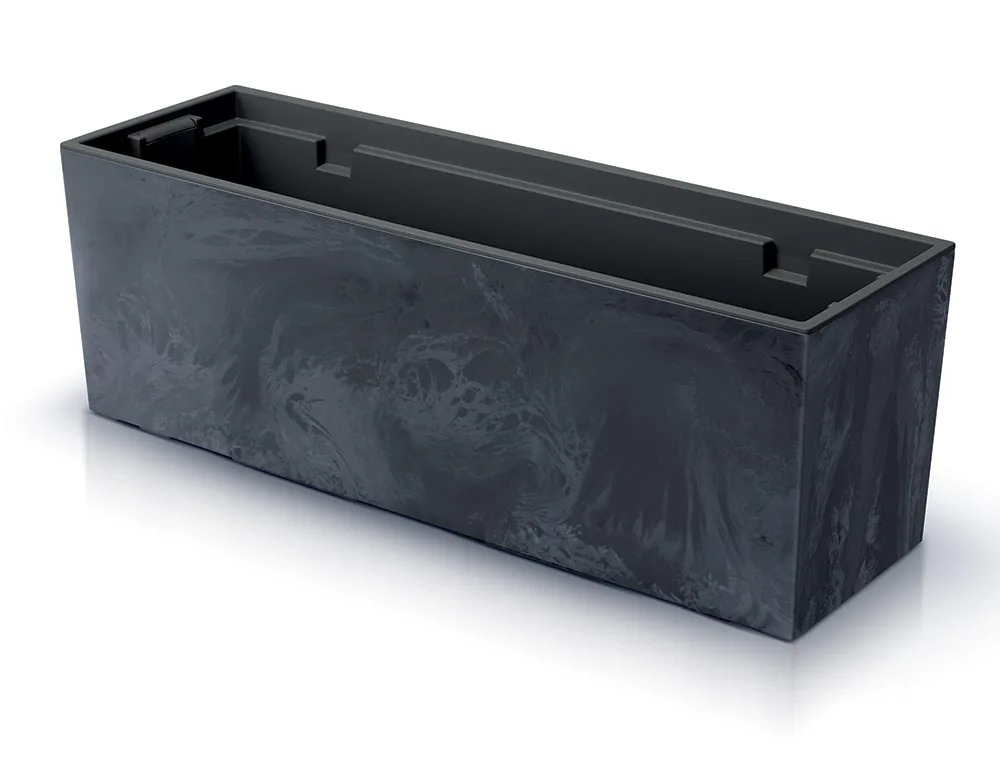 Plantekasse DUC600E Urbi Case Beton Effect – antrasitt — hovedbilde