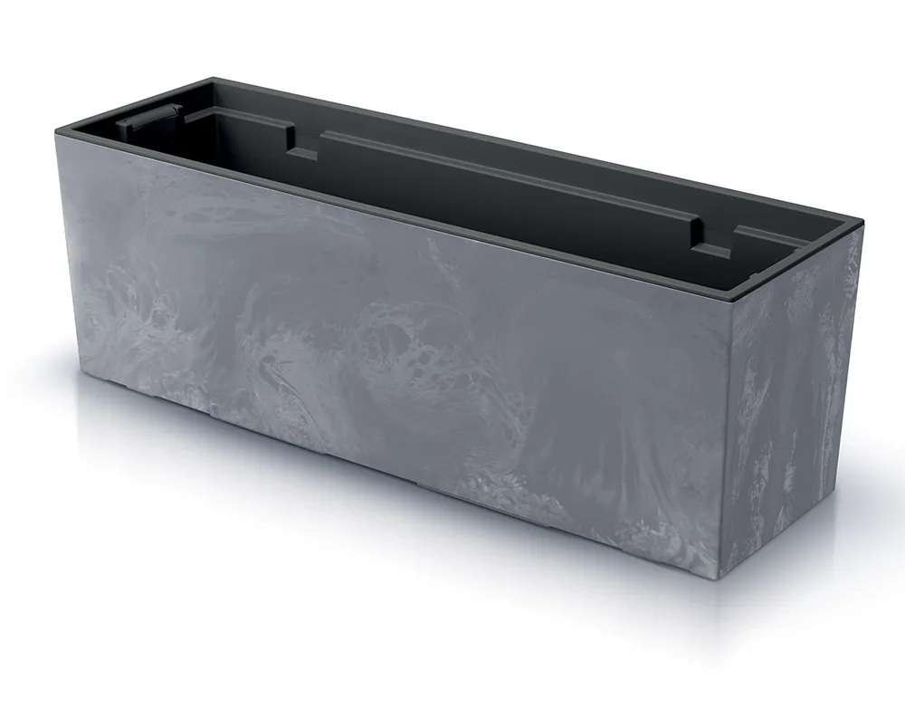 Plantekasse DUC600E Urbi Case Beton Effect – marengo — hovedbilde