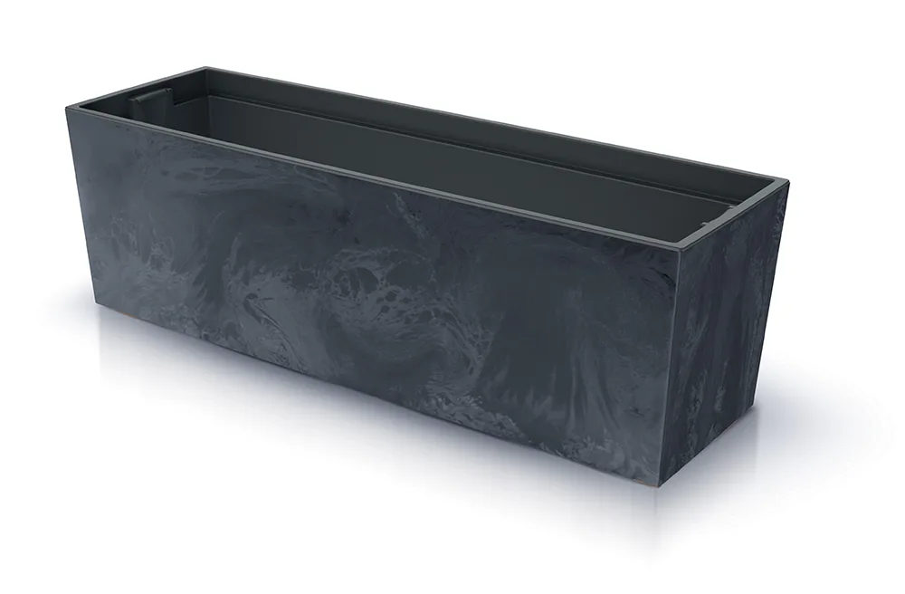 Plantekasse DUC800E Urbi Case Beton Effect – antrasitt — hovedbilde