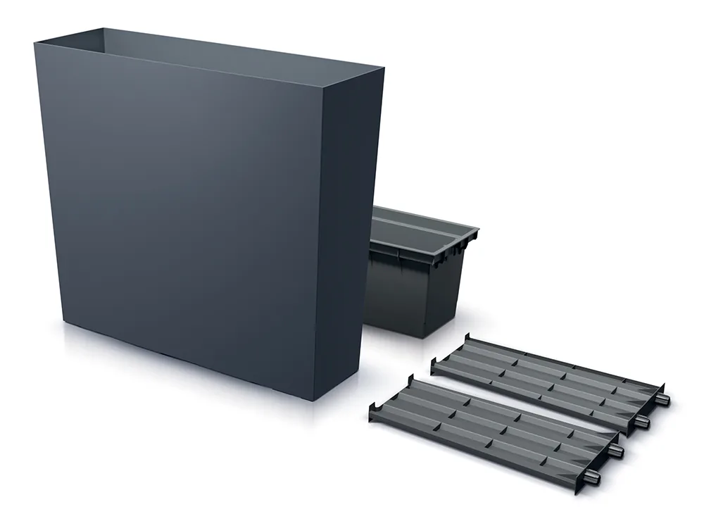 Plantekasse DUC800T Urbi Case T – antrasitt — hovedbilde