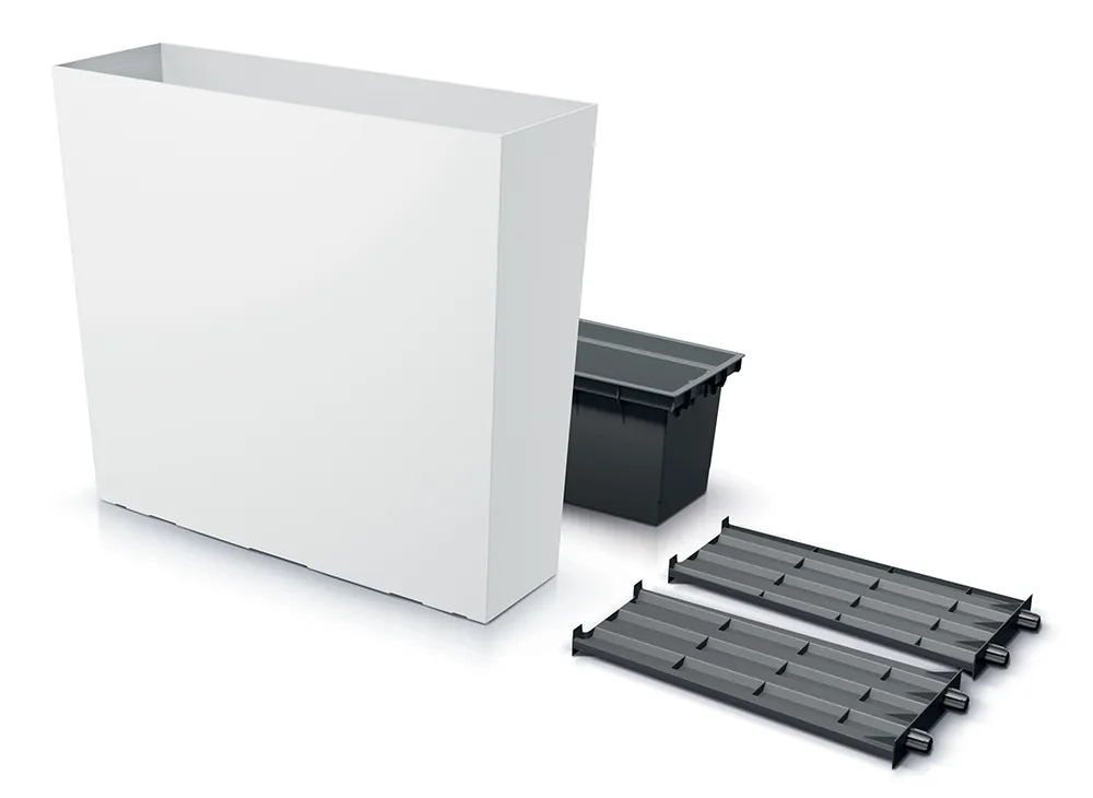 Plantekasse DUC800T Urbi Case T – hvit — hovedbilde