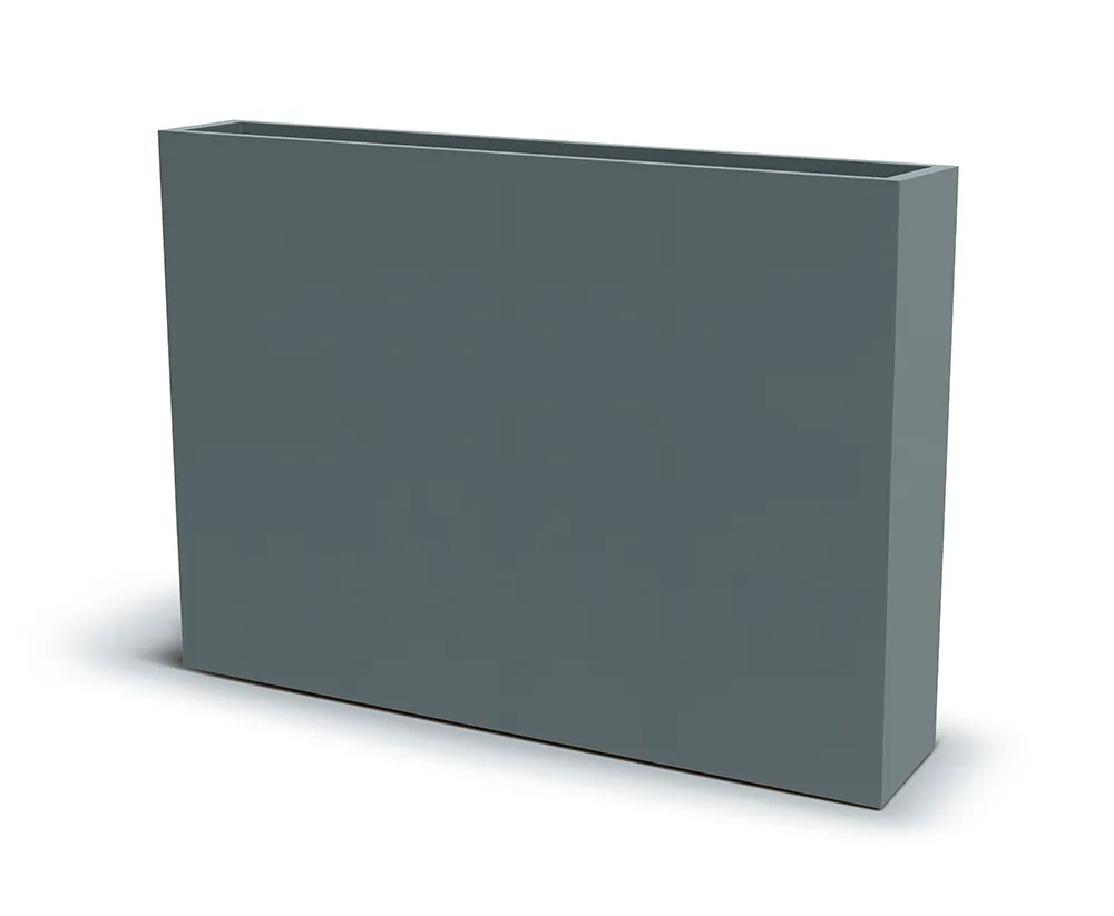 Plantekrukke TCLCS100H Cubla Case Slim High – betonggrå — hovedbilde