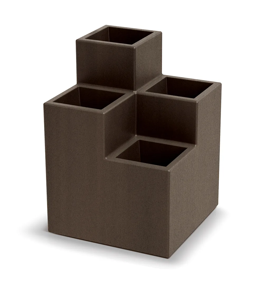 Plantekrukke TCLQ40 Cubla Stepa Quad – cortenstål — hovedbilde