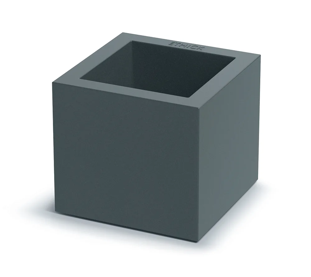 Plantekrukke TCLS22 Cubla Square – betonggrå — hovedbilde