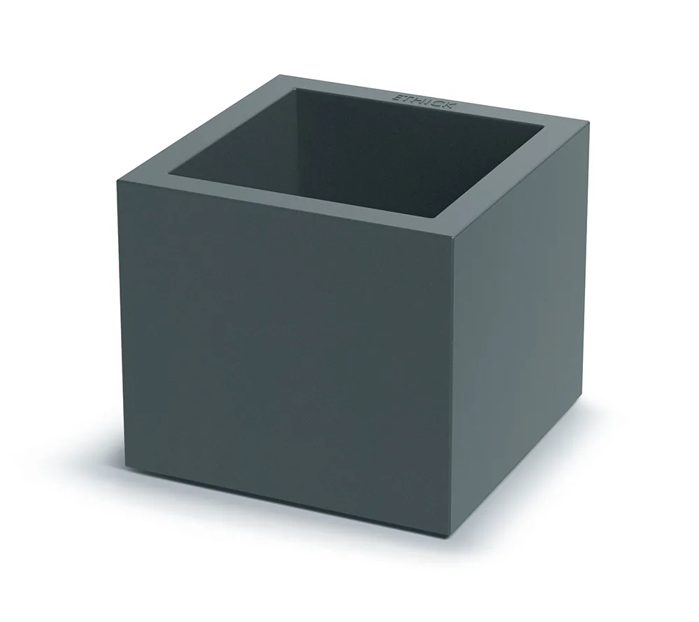 Plantekrukke TCLS30 Cubla Square – betonggrå — hovedbilde