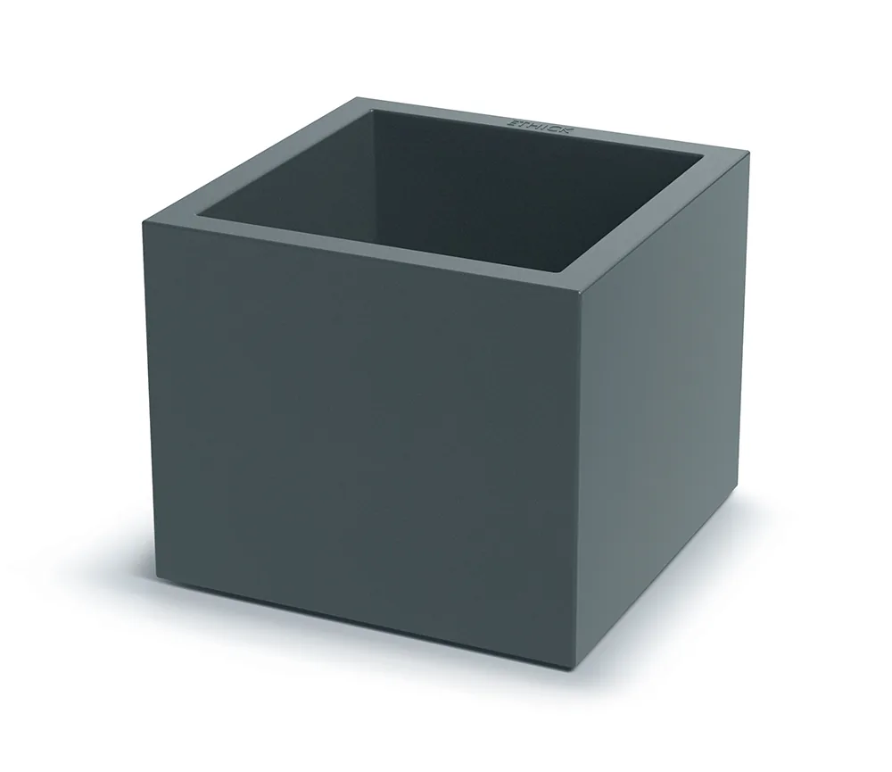 Plantekrukke TCLS40 Cubla Square – betonggrå — hovedbilde