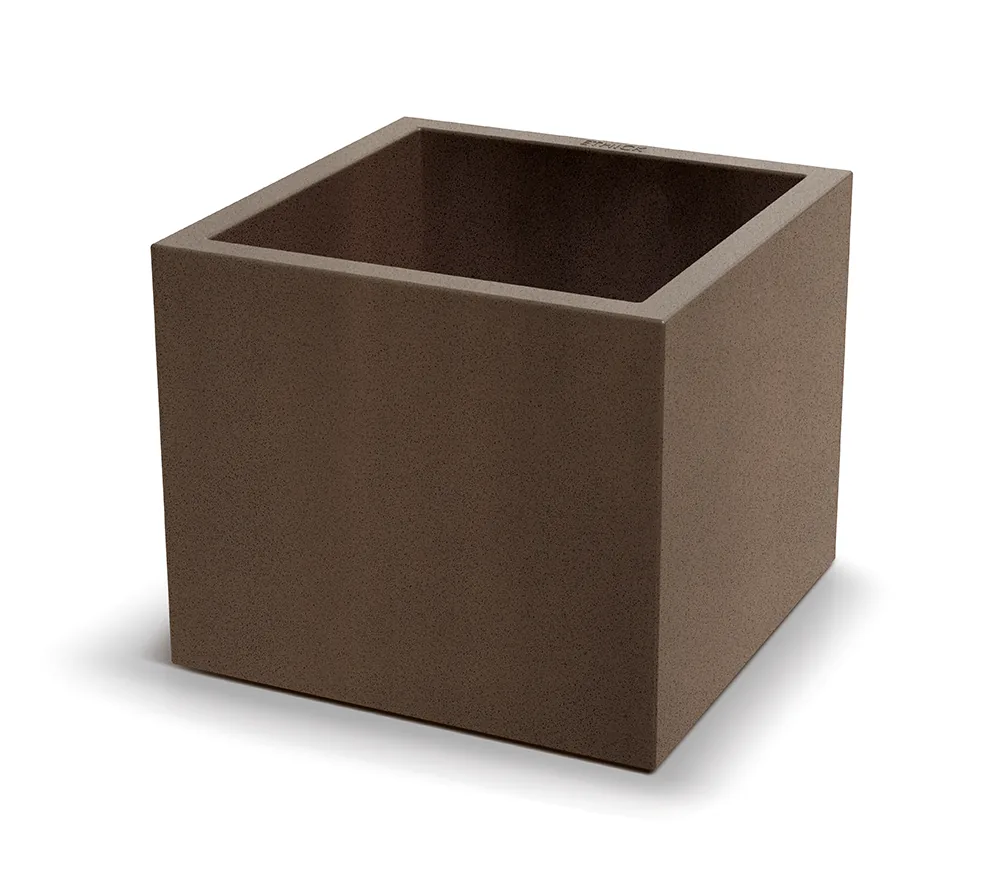 Plantekrukke TCLS48 Cubla Square – cortenstål — hovedbilde