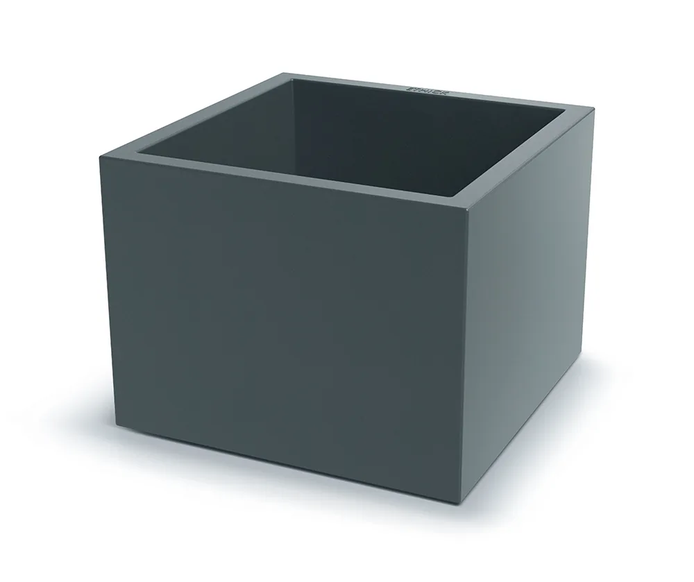 Plantekrukke TCLS60 Cubla Square – betonggrå — hovedbilde