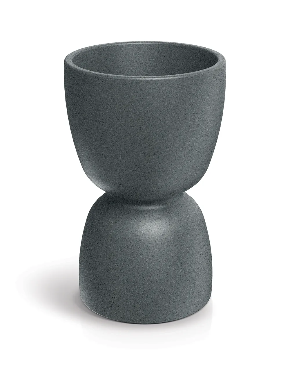 Plantekrukke TDR40M Duala Round Midl – finkornet granitt — hovedbilde