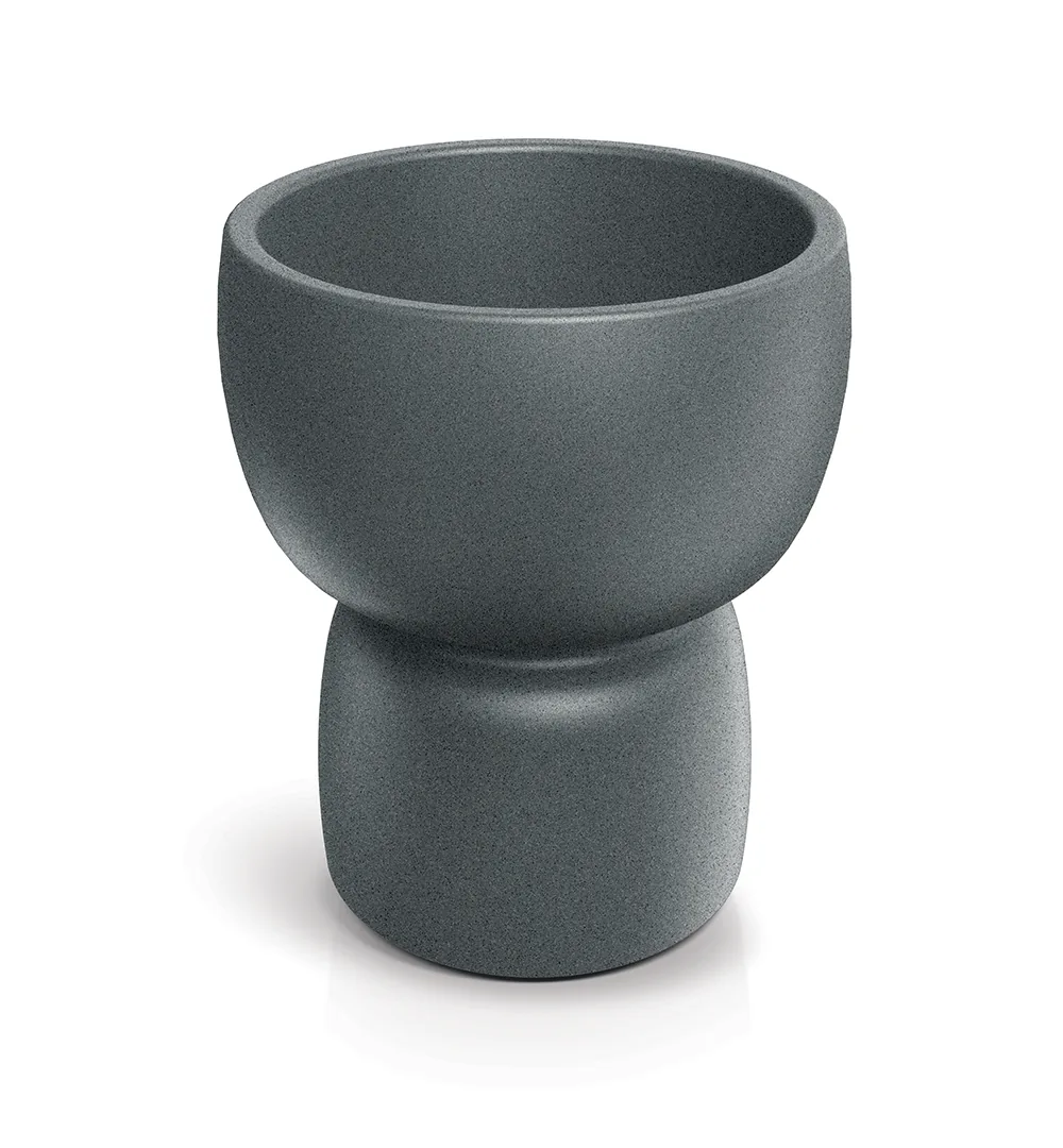 Plantekrukke TDR48 Duala round – finkornet granitt — hovedbilde